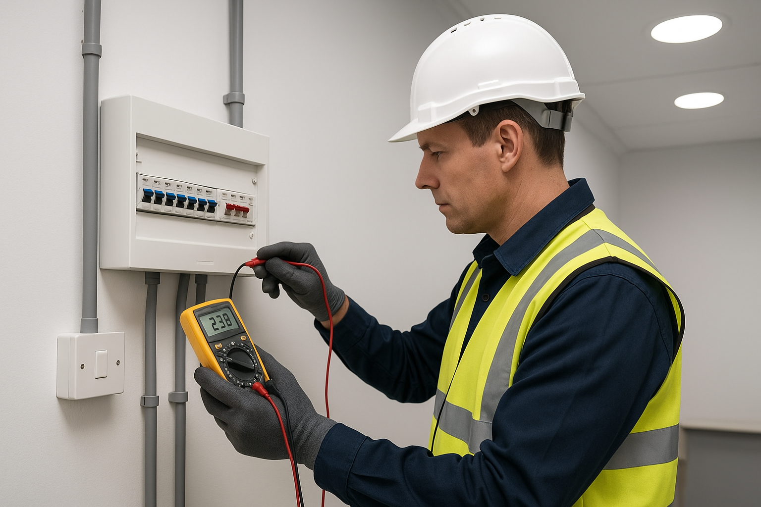Commercial Electrician Poplar service image