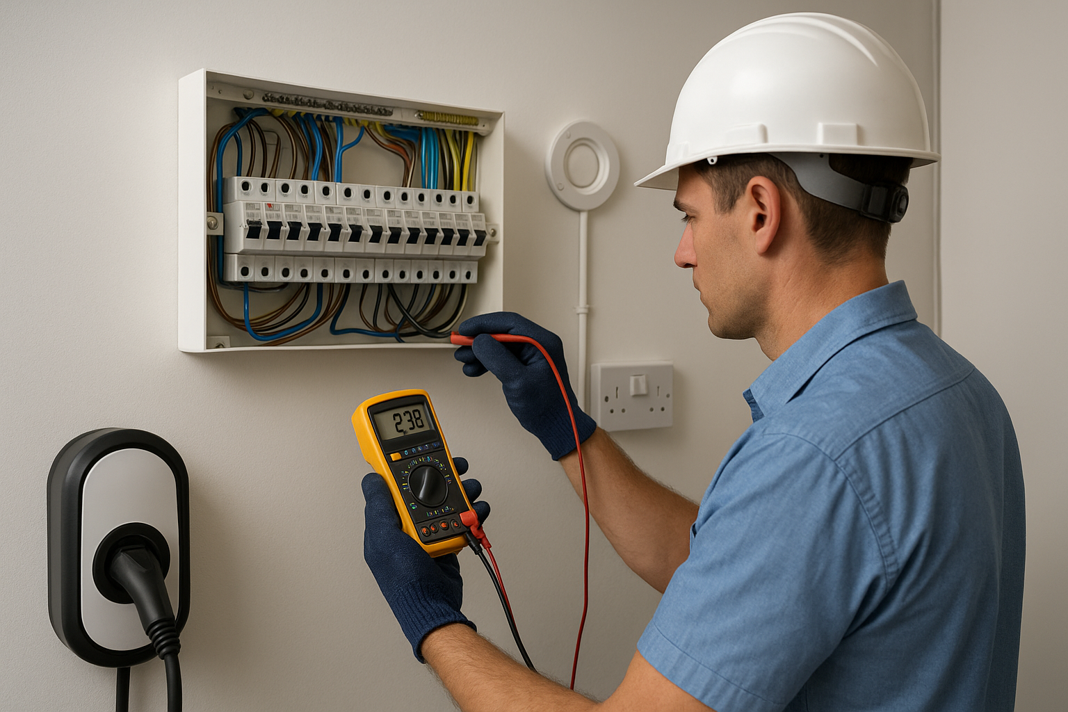 Black Elext Electrics - Electrician in Poplar service image