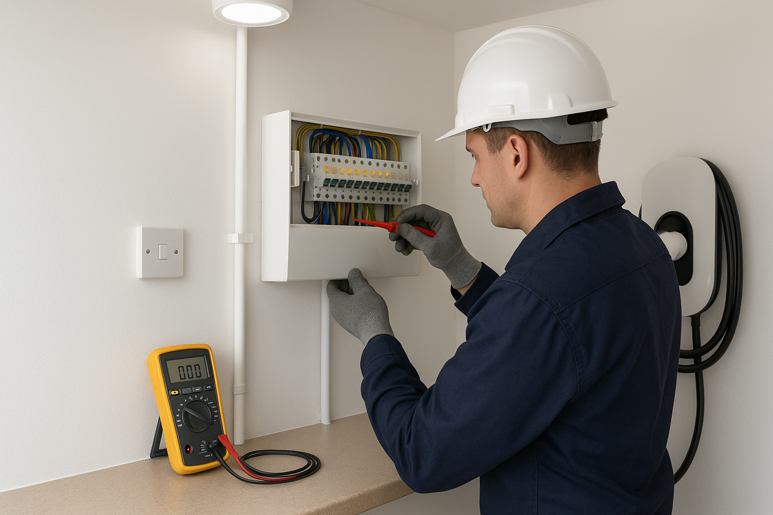 Rewiring in Poplar for Homes, Shops, Offices and Landlords service image