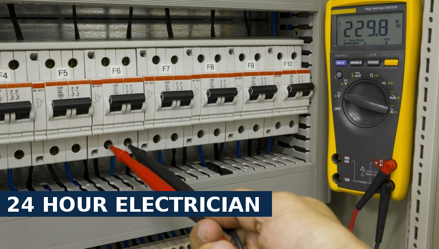 24 Hour electrician Poplar